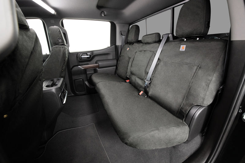 Covercraft 21-25 Ford F150 Carhartt Super Dux SeatSaver Custom 1st Row Seat Covers - Gravel