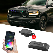 画像をギャラリービューアに読み込む, XK Glow XKmax Pre-Runner Style RGBW LED Grill Pods - 6pc