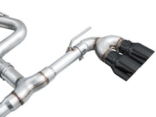画像をギャラリービューアに読み込む, AWE Tuning MK8 Volkswagen Golf R 3in Track Edition Quad Exhaust - Diamond Black Tips