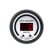 画像をギャラリービューアに読み込む, Autometer 52.4mm White Switchable 0-1600 PSI / 0-110 BAR Vacuum/Boost Phantom Elite Digital Gauge