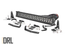 画像をギャラリービューアに読み込む, LED Light Kit | Bumper Mount | 20" Black Dual Row | Amber DRL | Nissan Titan XD (16-24)