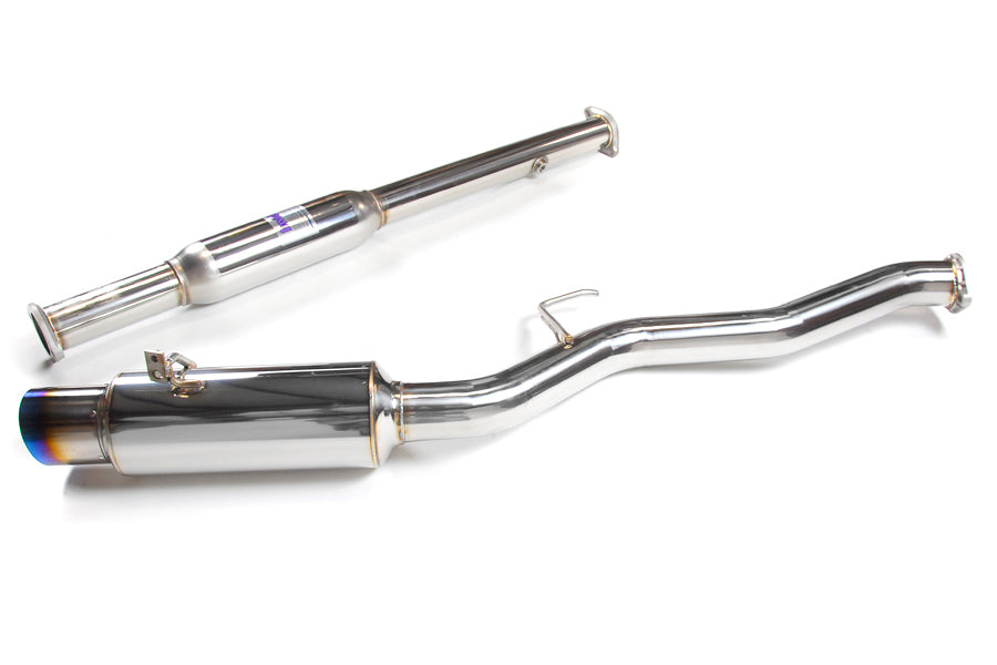 Invidia 03-06 Evo 76mm N1 Titanium Tip Cat-back Exhaust