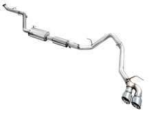 画像をギャラリービューアに読み込む, AWE Tuning Exhaust for 4th Gen Toyota Tacoma Dual Chrome Silver Tips