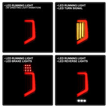 画像をギャラリービューアに読み込む, Spyder 05-21 Nissan Frontier Clear Light Bar LED Tail Lights - Black (ALT-YD-NF05AP-GR-LED-BK)