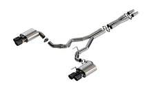 画像をギャラリービューアに読み込む, Borla 2024 Ford Mustang GT 5.0L V8 w/ Active Exhaust ATAK Cat-Back Exhaust System - Carbon Fiber