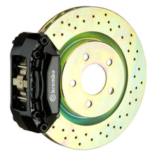 画像をギャラリービューアに読み込む, Brembo 04-08 Mazda6/06-08 Fusion Front GT BBK 4 Piston Cast 2pc 330x28 1pc Rotor Drilled-Black