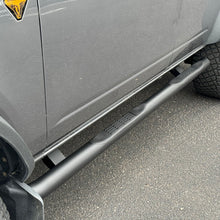 画像をギャラリービューアに読み込む, Go Rhino 21-26 Ford Bronco (4dr) 4000 Series Side Steps - Cab Length - Tex. Blk