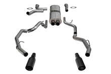 画像をギャラリービューアに読み込む, Corsa 25-26 RAM 1500 RHO Crew Cab 3.0L Turbo Cat-Back Dual Rear Exit w/ 5in Single Black Pro Series