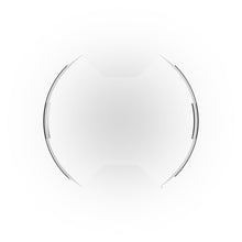 画像をギャラリービューアに読み込む, KC HiLiTES SlimLite 8in. LED Light Shield (Shield Only) - Clear