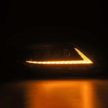 画像をギャラリービューアに読み込む, AlphaRex 11-21 Toyota Sienna LUXX LED Proj Headlights Plank Style Alpha Black w/Seq Signal/DRL