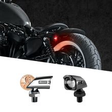 画像をギャラリービューアに読み込む, XK Glow Mini Red Turn Signal Black x2