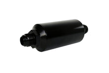 画像をギャラリービューアに読み込む, Aeromotive In-Line Filter - (AN -10 Male) 40 Micron Stainless Mesh Element Bright Dip Black Finish