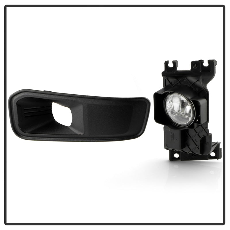 Spyder 23-25 Ford F250/F350/F450/F550 SD OEM Halogen Fog Lights w/Switch - Clear (FL-FS2023-C)