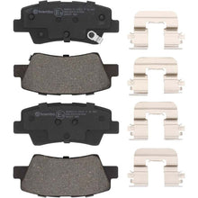 画像をギャラリービューアに読み込む, Brembo OE 2017 Hyundai Elantra/18-22 Ioniq/18-19 Sonata/16-17 Veloster Low-Met Brake Pad - Rear