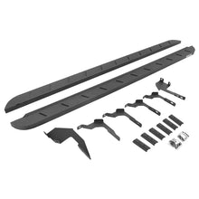 画像をギャラリービューアに読み込む, Go Rhino 19-22 Ford Ranger Crew Cab 4DR RB10 Slim Running Boards Kit (w/Brackets) - Bedliner Coating