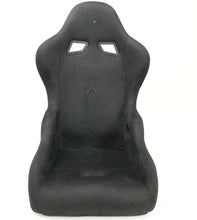 画像をギャラリービューアに読み込む, NRG FRP Bucket Seat - Echelon Light Weight - Black Stitching w/ NRG Arrow Embroidery - Large