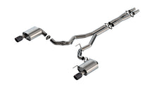 画像をギャラリービューアに読み込む, Borla 2024 Ford Mustang GT 5.0L V8 w/o Active Exhaust ATAK Cat-Back Exhaust System - Carbon Fiber