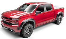 画像をギャラリービューアに読み込む, Bushwacker 19-23 Chevrolet Silverado 1500 (Excl. ZR2) Pocket Style Fender Flares 4pc - Smooth Black