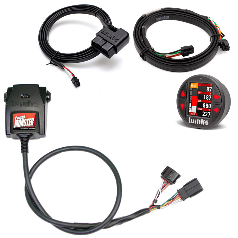 Banks Power Pedal Monster Kit Sumitomo TS 025 Sealed Series 6-Way CONFIG 1 PM-05 With iDash Pro