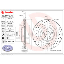 画像をギャラリービューアに読み込む, Brembo OE 14-15 Audi A6/A6 Quattro/12-16 S4/12-17 S5/17-20 Porsche Macan Friction Brake Disc