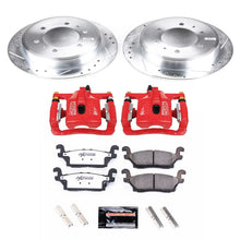 画像をギャラリービューアに読み込む, Power Stop 06-10 Hummer H3 Rear Z36 Truck &amp; Tow Brake Kit w/Calipers