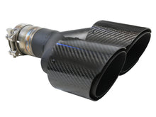 画像をギャラリービューアに読み込む, aFe Takeda 2.5in 304 Stainless Steel Clamp-on Exhaust Tip Passenger Side 2.5in Inlet 4inDual-Carbon