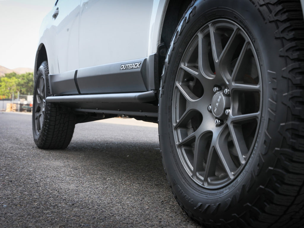aFe POWER 10-14 Subaru Outback H4 2.5L / H6 3.6L Terra Guard Trail Slider Step - Black