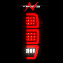 画像をギャラリービューアに読み込む, ANZO 19-23 GMC Sierra 1500/2500HD/3500HD Black Replacement Full LED Bar Tail Light