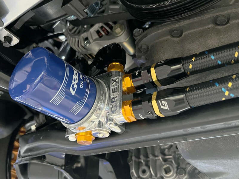 GReddy AN06 60 DEGREE HOSE END SWIVEL BLACK/GOLD ANODIZED