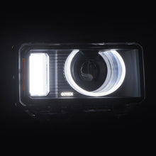画像をギャラリービューアに読み込む, AlphaRex 24-26 Toyota LC Heritage LUXX LED Proj Headlight Blk  w/Activ Light/Seq Signal/Switchback