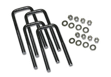 画像をギャラリービューアに読み込む, Superlift U-Bolt 4 Pack 9/16x2-1/2x8 - Square w/ Hardware