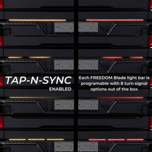画像をギャラリービューアに読み込む, Putco 23-24 Ford SuperDuty F-250/F-350/F-450 60In Freedom Blade Tailgate Bars w/ Halogen Taillamps