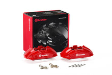 画像をギャラリービューアに読み込む, Brembo OE 2020 Mercedes-Benz E53 AMG/E63 AMG S/17 E300 Hydraulic Front X-Style Brake Calipers - Red