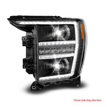 画像をギャラリービューアに読み込む, ANZO 21-23 Ford F150 LED Projector Headlight w/Switchback+Sequential - Black (Driver Side Only)