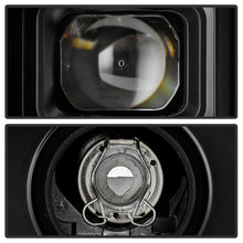 画像をギャラリービューアに読み込む, Spyder 20-23 Chevy Silverado 2500/3500 Proj Headlights - LED DRL - Black PRO-YD-CSHD20SI-SEQ-BK
