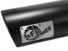画像をギャラリービューアに読み込む, aFe MACH Force-Xp Universal Exhaust Tip 4 IN Inlet x 5 IN Outlet x 12 IN L- Black Tip