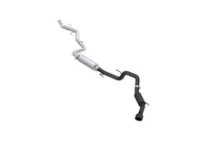 画像をギャラリービューアに読み込む, MBRP 2024 Toyota Tacoma 2.4L (Excl Leaf Spring) 3in Cat-Back Single Exit Blk-Coated Aluminized Steel