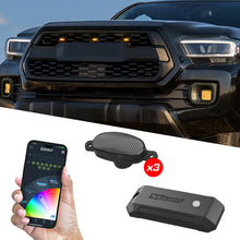画像をギャラリービューアに読み込む, XK Glow XKmax Pre-Runner Style RGBW LED Grill Pods - 3pc