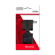 画像をギャラリービューアに読み込む, Brembo OE Ktm 50/Simson Spatz/Simson Sperber/Simson Star Carbon Ceramic Brake Pad - Front