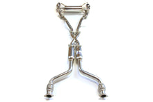 画像をギャラリービューアに読み込む, Invidia 02-08 Nissan 350z Gemini Single Layer Titanium Tip Cat-back Exhaust