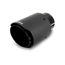 画像をギャラリービューアに読み込む, Mishimoto Carbon Fiber Muffler Tip 2.5in Inlet 3.5in Outlet Black