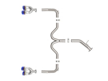 画像をギャラリービューアに読み込む, aFe 22-24 Kia Forte GT 1.6L 3in-2.5in 304 Stainless Steel Axle-Back Exhaust w/ Blue Flame Tips