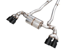 画像をギャラリービューアに読み込む, AWE Tuning BMW G90/G99 M5 Touring Edition Cat-Back Exhaust - Diamond Black Tips