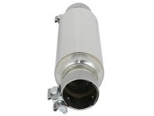 画像をギャラリービューアに読み込む, aFe MACH Force-Xp Resonator 2-1/2 IN Inlet/Outlet x 4 IN Dia. x 12 IN Body x 15 IN Overall Length