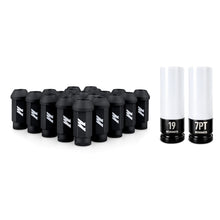 画像をギャラリービューアに読み込む, Mishimoto Steel Locking Lug Nuts M14x1.5 20pc Set Black