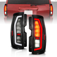 画像をギャラリービューアに読み込む, Anzo 07-14 Chevrolet Suburban / 07-14 GMC Yukon Black Full LED Tail Light Plank Style w/ Clear Lens