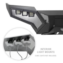 画像をギャラリービューアに読み込む, Go Rhino 21-23 Ford F-150 (4dr) Element Front Bumper w/ Fixed Light Bar Mount - Tex. Blk