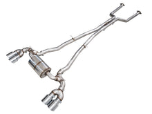 画像をギャラリービューアに読み込む, AWE Tuning BMW G90/G99 M5 Touring Edition Cat-Back Exhaust - Chrome Silver Tips