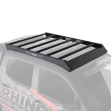 画像をギャラリービューアに読み込む, Go Rhino 24-25 Toyota Tacoma Double Cab Pickup Ceros Low Profile Roof Rack - Tex. Blk