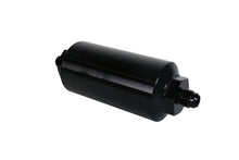 画像をギャラリービューアに読み込む, Aeromotive In-Line Filter - (AN-6 Male) 40 Micron Stainless Mesh Element Bright Dip Black Finish